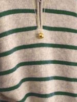 ⁦بلوزة بولو مضلعة للنساء⁩ - الصورة ⁦15⁩