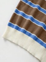 ⁦كنزة صوف بولو مخططة بتباين الألوان للنساء⁩ - الصورة ⁦36⁩