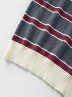 ⁦كنزة صوف بولو مخططة بتباين الألوان للنساء⁩ - الصورة ⁦64⁩