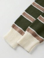 ⁦كنزة صوف بولو مخططة بتباين الألوان للنساء⁩ - الصورة ⁦74⁩