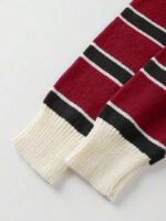 ⁦كنزة صوف بولو مخططة بتباين الألوان للنساء⁩ - الصورة ⁦127⁩