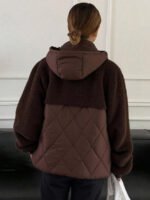 ⁦معطف صوف قصير للخريف والشتاء ستايل عصري وأنيق⁩ - الصورة ⁦3⁩