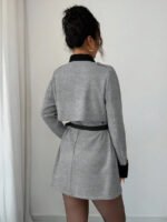 ⁦Elenzga معطف فاخر أنيق، بدون حزام⁩ - الصورة ⁦29⁩