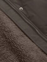 ⁦DAZY معطف شتوي نسائي مبطن بلون موحد⁩ - الصورة ⁦17⁩