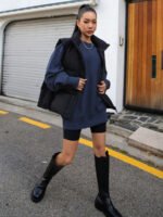 ⁦جاكيت شتوي كت مبطن بجيوب – DAZY⁩ - الصورة ⁦9⁩