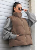 ⁦جاكيت شتوي كت مبطن بجيوب – DAZY⁩ - الصورة ⁦14⁩