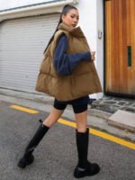 ⁦جاكيت شتوي كت مبطن بجيوب – DAZY⁩ - الصورة ⁦16⁩