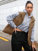 ⁦جاكيت شتوي كت مبطن بجيوب – DAZY⁩ - الصورة ⁦17⁩