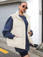 ⁦جاكيت شتوي كت مبطن بجيوب – DAZY⁩ - الصورة ⁦19⁩