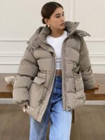 ⁦معطف نسائي مبطن⁩ - الصورة ⁦11⁩