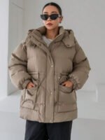 ⁦معطف نسائي مبطن⁩ - الصورة ⁦14⁩