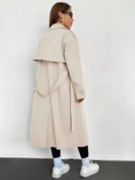 ⁦ترنش كوت نسائي للارتداء اليومي⁩ - الصورة ⁦9⁩