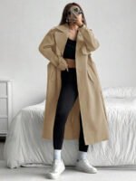 ⁦ترنش كوت نسائي للارتداء اليومي⁩ - الصورة ⁦14⁩