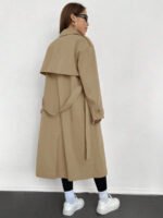 ⁦ترنش كوت نسائي للارتداء اليومي⁩ - الصورة ⁦15⁩