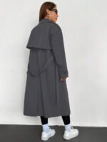 ⁦ترنش كوت نسائي للارتداء اليومي⁩ - الصورة ⁦21⁩