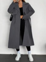 ⁦ترنش كوت نسائي للارتداء اليومي⁩ - الصورة ⁦22⁩