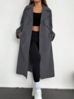 ⁦ترنش كوت نسائي للارتداء اليومي⁩ - الصورة ⁦23⁩