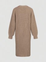 ⁦كارديجان محبوك بأكمام واسعه بتصميم كوري⁩ - الصورة ⁦8⁩