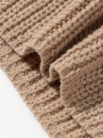 ⁦كارديجان محبوك بأكمام واسعه بتصميم كوري⁩ - الصورة ⁦9⁩