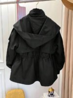 ⁦معطف ترنش بجيب سحاب وأزرار أمامية⁩ - الصورة ⁦8⁩