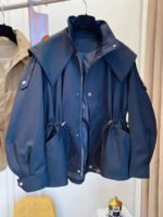 ⁦معطف ترنش بجيب سحاب وأزرار أمامية⁩ - الصورة ⁦17⁩