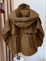 ⁦معطف ترنش بجيب سحاب وأزرار أمامية⁩ - الصورة ⁦23⁩