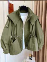 ⁦معطف ترنش بجيب سحاب وأزرار أمامية⁩ - الصورة ⁦29⁩