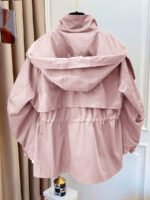 ⁦معطف ترنش بجيب سحاب وأزرار أمامية⁩ - الصورة ⁦33⁩