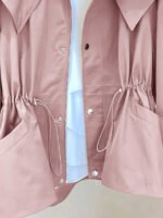 ⁦معطف ترنش بجيب سحاب وأزرار أمامية⁩ - الصورة ⁦35⁩