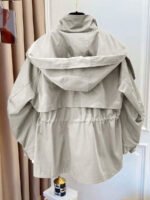 ⁦معطف ترنش بجيب سحاب وأزرار أمامية⁩ - الصورة ⁦38⁩