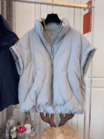 ⁦معطف انيق بسحاب وبدون أكمام⁩ - الصورة ⁦12⁩