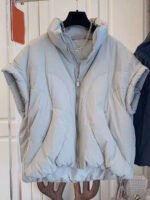 ⁦معطف انيق بسحاب وبدون أكمام⁩ - الصورة ⁦16⁩