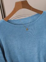 ⁦GlowEve فستان صوفي بأكمام طويلة وياقة طاقم⁩ - الصورة ⁦23⁩