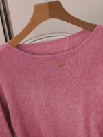 ⁦GlowEve فستان صوفي بأكمام طويلة وياقة طاقم⁩ - الصورة ⁦48⁩