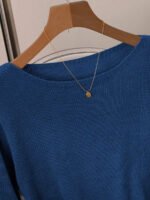 ⁦GlowEve فستان صوفي بأكمام طويلة وياقة طاقم⁩ - الصورة ⁦53⁩