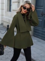 ⁦معطف صوفي نسائي EMERY ROSE – ستايل فرنسي أنيق يومي⁩ - الصورة ⁦24⁩