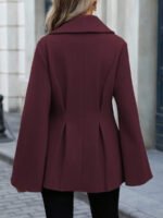 ⁦معطف صوفي نسائي EMERY ROSE – ستايل فرنسي أنيق يومي⁩ - الصورة ⁦27⁩