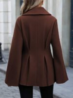 ⁦معطف صوفي نسائي EMERY ROSE – ستايل فرنسي أنيق يومي⁩ - الصورة ⁦51⁩