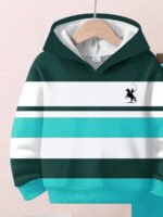 ⁦طقم أولاد قطعتين  تصميم فضفاض وطبعات ملونة⁩ - الصورة ⁦35⁩