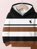 ⁦طقم أولاد قطعتين  تصميم فضفاض وطبعات ملونة⁩ - الصورة ⁦40⁩