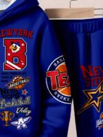 ⁦طقم أولاد قطعتين  تصميم فضفاض وطبعات ملونة⁩ - الصورة ⁦50⁩