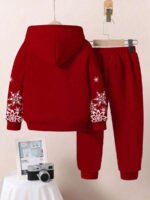 ⁦طقم أولاد قطعتين  تصميم فضفاض وطبعات ملونة⁩ - الصورة ⁦52⁩