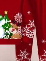 ⁦طقم أولاد قطعتين  تصميم فضفاض وطبعات ملونة⁩ - الصورة ⁦55⁩