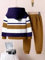 ⁦طقم أولاد قطعتين  تصميم فضفاض وطبعات ملونة⁩ - الصورة ⁦64⁩