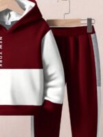 ⁦طقم أولاد قطعتين  تصميم فضفاض وطبعات ملونة⁩ - الصورة ⁦84⁩