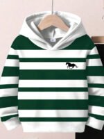 ⁦طقم أولاد قطعتين  تصميم فضفاض وطبعات ملونة⁩ - الصورة ⁦97⁩