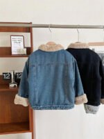 ⁦جاكيت جينز مبطن للأولاد⁩ - الصورة ⁦5⁩