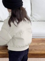 ⁦جاكيت بلون أحادي للفتيات⁩ - الصورة ⁦15⁩