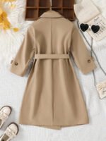 ⁦معطف بناتي طويل خفيف⁩ - الصورة ⁦11⁩