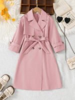 ⁦معطف بناتي طويل خفيف⁩ - الصورة ⁦27⁩